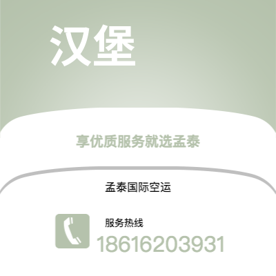 攀枝花市到汉堡空运公司|攀枝花市至德国汉堡航空运输2