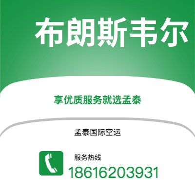 无为市到布朗斯韦尔空运公司|无为市至美国布朗斯韦尔航空运输2