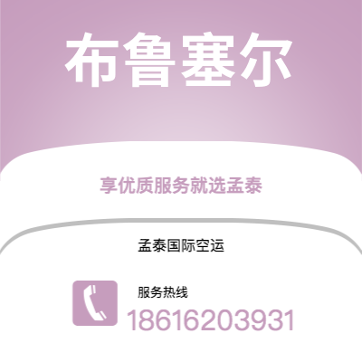 东营市到布鲁塞尔空运公司|东营市至比利时布鲁塞尔航空运输2