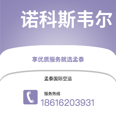 佛山市到诺科斯韦尔空运公司|佛山市至美国诺科斯韦尔航空运输2