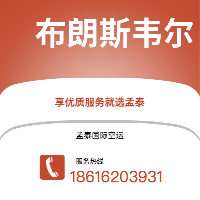 江门市到布朗斯韦尔空运公司|江门市至美国布朗斯韦尔航空运输2