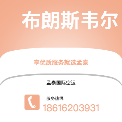 北屯市到布朗斯韦尔空运公司|北屯市至美国布朗斯韦尔航空运输2