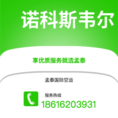 河间市到诺科斯韦尔空运公司|河间市至美国诺科斯韦尔航空运输2