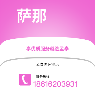 深州市到萨那空运公司|深州市至也门萨那航空运输2