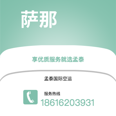 开封市到萨那空运公司|开封市至也门萨那航空运输2