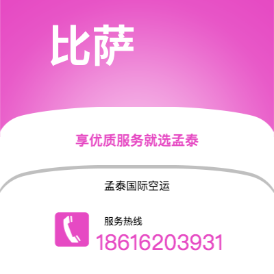 鹤壁市到比萨空运公司|鹤壁市至意大利比萨航空运输2