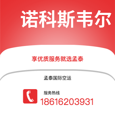 永康市到诺科斯韦尔空运公司|永康市至美国诺科斯韦尔航空运输2