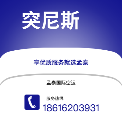 广水市到突尼斯空运公司|广水市至突尼斯突尼斯航空运输2