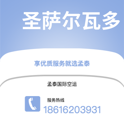 应城市到圣萨尔瓦多空运公司|应城市至萨尔瓦多圣萨尔瓦多航空运输2