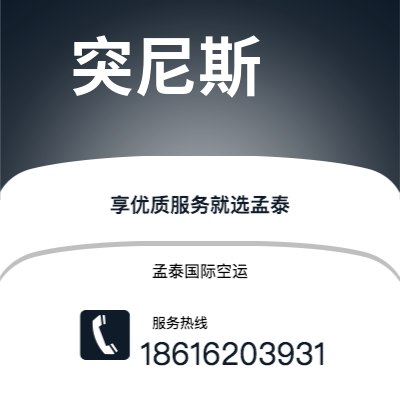 永州市到突尼斯空运公司|永州市至突尼斯突尼斯航空运输2