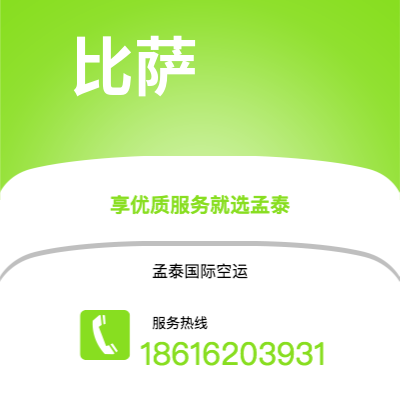 白城市到比萨快递价格查询|白城市至意大利比萨国际快递公司2